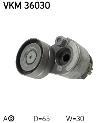 SKF 355 881 VKM 36030 - Feszítőgörgő hosszbordásszíjhoz